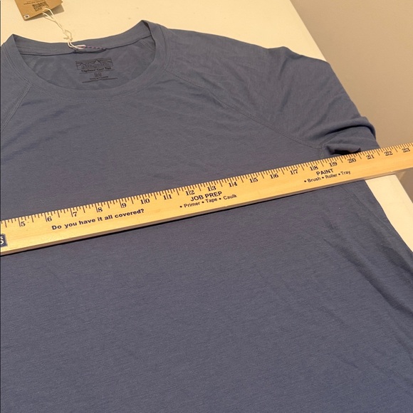 Patagonia NWT Men Capilene Cool Trail Crew Neck Tee Utility Blue Durable Medium - Picture 6 of 9